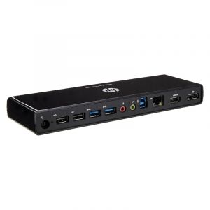 H1L08UT#ABA - HP 3005PR USB 3.0 Port Replicator HDMI DisplayPort with AC Adapter