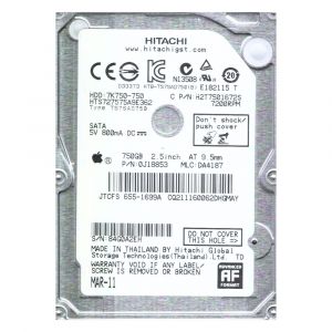 0J18853 HGST 750GB 2.5-inch SATA 3Gb/s HDD High-Performance Drive
