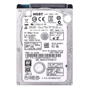 H2T5003272S7 HGST 500GB 7200RPM SATA 6Gb/s 2.5-Inch HDD