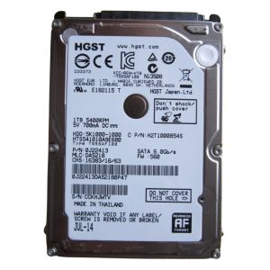 0J22413 Hitachi Travelstar 5K1000 1TB 5400RPM 8MB Cache SATA 6GB/s 2.5-inch Hard Drive