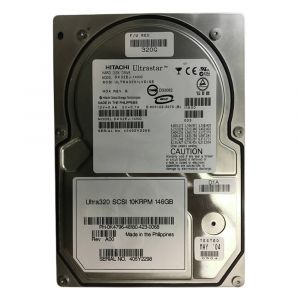 DK32EJ-14NC Hitachi Ultrastar 147.8GB 10000RPM Ultra-320 SCSI 68-Pin 4MB Cache 3.5-inch Hard Drive