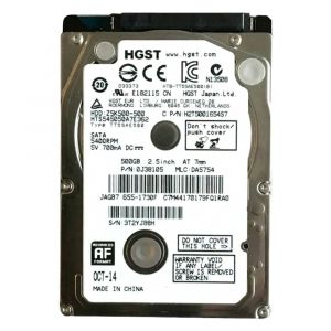H2T5001654S7 Hitachi 500GB 5400RPM SATA 3Gb/s 2.5-Inch HDD