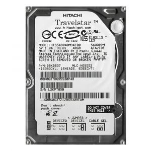 HTS548040M9AT00 Hitachi 40GB 5400RPM 2.5-Inch HDD
