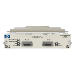 J8434AR HP ProCurve 2-Ports CX4 10Gbps Expansion Module for 3400cl/6400cl