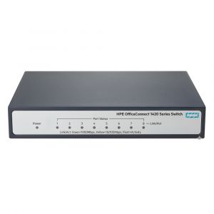 JH329A#ABA HPE 1420-8G 8-Port Layer 2 Managed Gigabit Switch