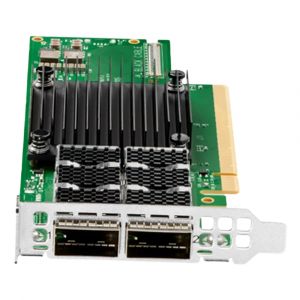 P06251-H21 HPE InfiniBand HDR100/Ethernet 100GbE 2-Port QSFP56 PCIe 3.0 x16 Network Adapter (MCX653106A-ECAT)