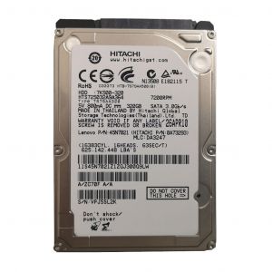 HTS725032A9A364 Hitachi TravelStar 7K500 320GB 7200RPM 16MB Cache SATA 3GB/s 7-Pin 2.5-inch Hard Drive