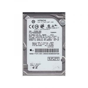 HTS725050A9A362 Hitachi Travelstar 7K500 500GB 7200RPM SATA 3GB/s 16MB Cache 2.5-inch Hard Drive