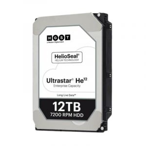 HUH721212ALE601 Hitachi 12TB 7.2K RPM SATA 6Gb/s 3.5-inch Hard Drive