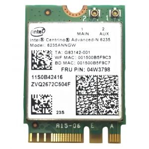 04W3798 IBM 6235ANNGW IEEE 802.11n Dual-Band NGFF WiFi Bluetooth Card