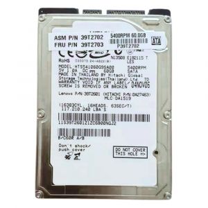 39T2601 IBM 60GB 5400RPM SATA 1.5Gb/s 2.5-inch HDD Drive