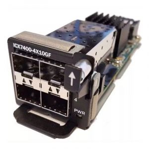 ICX7400-4X10GF Brocade Ruckus 4-Port 1/10 GbE SFP/SFP+ Module