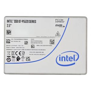 SSDPF2KX076T1O Intel D7-P5520 7.68TB PCIe 4.0 x4 NVMe 2.5" U.2 15mm Read-Intensive SSD (1 DWPD)