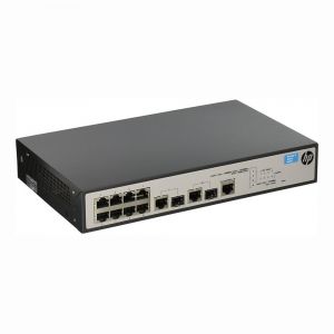 JG537A#ABA HP OfficeConnect 1910-8-PoE+ 8 x Ports 10/100Base-TX + 2 x SFP Layer-3 Managed Fast Ethernet Network Switch