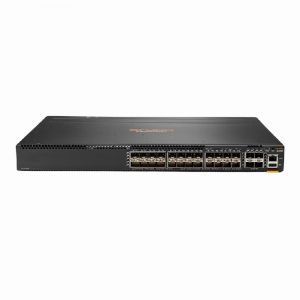 JL658A HP CX 6300 Series 6300M 24 x Ports SFP+ + 4 x Ports SFP56 1U Rack-mountable Layer 3 Managed Gigabit Ethernet Network Switch