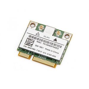 K5Y6D Dell Draft N Wireless WiFi 802.11 a/b/g/n PCIe Mini WLAN Card