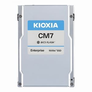 KCMYXVUG12T8 Kioxia CM7-V 12.8TB PCIe Gen 5.0 x4 NVMe 2.5-Inch Mixed Use Solid State Drive