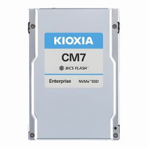KCMYXVUG6T40 Kioxia CM7-V 6.4TB PCIe Gen 5.0 x4 NVMe 2.5-Inch Mixed Use Solid State Drive