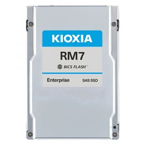 KRM7VRUG7T68 Kioxia RM7-R 7.68TB SAS 12Gbps Read Intensive SED 2.5-inch SSD