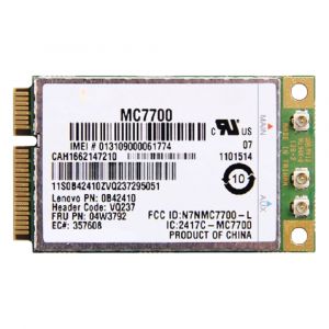 04W3792 Lenovo MC7700 GOBI 4000 WWAN Card LTE HSPA+ for ThinkPad X230 Tablet