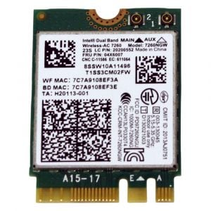 04X6007 Lenovo Y50-70 Dual-Band 802.11ac WiFi Bluetooth 4.0 PCIe Card