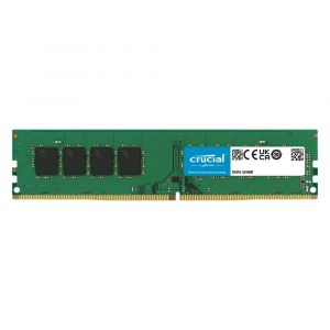 CT32G4DFD832A Crucial 32GB DDR4-3200 PC4-25600 CL22 Non-ECC UDIMM 288-Pin Unbuffered Memory Module