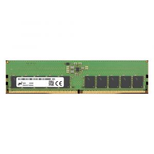 MTC8C1084S1UC48BAV Micron 16GB DDR5-4800 PC5-38400 Non-ECC UDIMM 288-Pin Unbuffered Memory Module