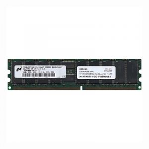MT18VDDT12872G-265D2 Micron 1GB DDR-266MHz PC-2100 ECC Registered CL2.5 184-Pin 2.5V 1Rx4 Memory Module