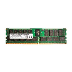 MTA36ASF4G72PZ-2G3B1 Micron 32GB PC4-19200 DDR4-2400MHz Registered ECC CL17 288-Pin DIMM 1.2V Dual Rank Memory Module