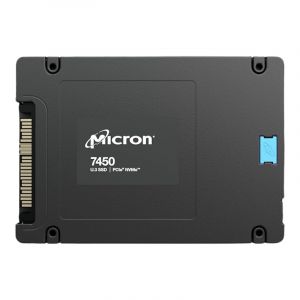 Micron 7450 Max MTFDKCC12T8TFS-1BC15A 12.8TB U.3 15mm 2.5-inch PCIe 4.0 (NVMe) SED TCG Opal 2.0 Ssd