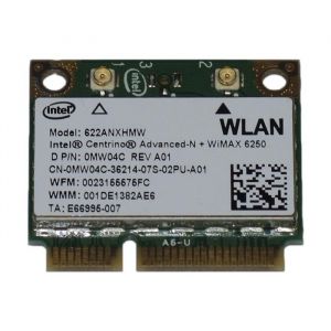 MW04C Dell Wireless Wi-Fi 802.11a/b/g/n Dual-Band PCIe Mini WLAN Card