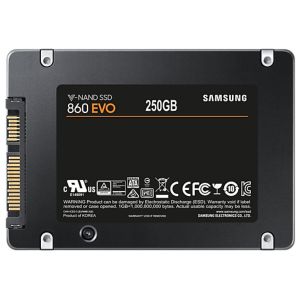 MZ-76E250B/AM Samsung 860 EVO 250GB 2.5 Inch SATA III Solid State Drive