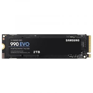 MZ-V9E2T0B/AM Samsung 990 EVO 2TB PCIe 5.0 x2 NVMe M.2 2280 Internal Solid State Drive