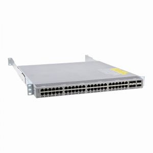 N9K-C9348GC-FXP Cisco Nexus 9300 Series 9348GC-FXP 48 x RJ-45 Ports 10/100/1000Base-T + 4 x SFP28 Ports + 2 x QSFP28 Ports Layer 3 Managed 1U Rack-Mountable Gigabit Ethernet Network Switch