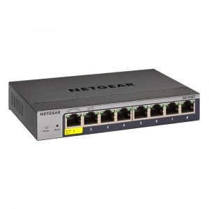 GS108T Netgear 8-Port Gigabit Ethernet Rack-Mount Smart Switch