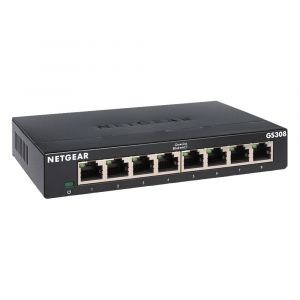 GS308-300UKS Netgear 8-Port 10/100/1000Mbps Gigabit Ethernet Switch