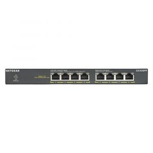 GS308PP-100EUS Netgear 8-Port Gigabit PoE+ 83W Unmanaged Switch