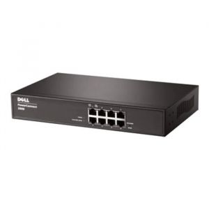 PC2808 Dell PowerConnect 2800 Series 8-Port 1U Gigabit Ethernet Switch