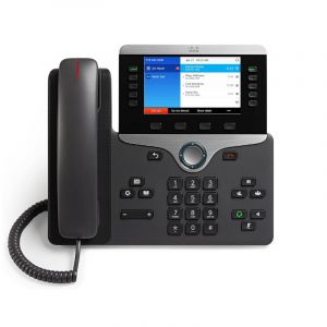 CP-8841-K9 - Cisco 8841 5-Line Multiline IP Phone with Dual-Port Ethernet and 5-inch Color Display IP Phone