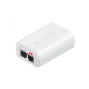 POE-24-30W-G-WH Ubiquiti 30W 24V DC 1.25A PoE Injector Compact Design