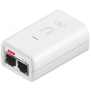 POE-24-7W-G-WH Ubiquiti 7W 24V DC 0.3A Gigabit Ethernet PoE Adapter