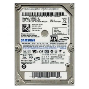 HM251JI/D Samsung 250GB 5400RPM SATA 2.5-Inch HDD