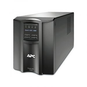 SMT1000IC APC Smart-UPS, Line Interactive, 1000VA, Tower, 230V, 8x IEC C13 outlets, SmartConnect Port+SmartSlot, AVR, LCD