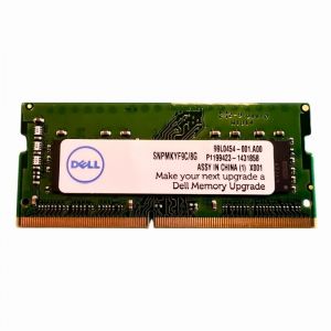 SNPMKYF9C/8G Dell 8GB PC4-19200 DDR4-2400MHz non-ECC Unbuffered CL17 260-Pin SoDimm 1.2V Single Rank Memory Module