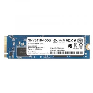 SNV3410-400G Synology SNV3410 Series 400GB M.2 2280 PCIe 3.0 x4 NVMe Solid State Drive