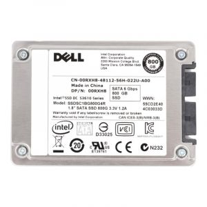 SSDSC1BG800G4R Intel / Dell Enterprise DC S3610 Series 800GB SATA 6Gbps 1.8-inch MLC Solid State Drive