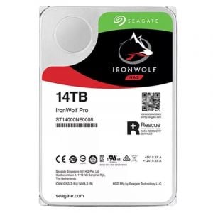 Seagate ST14000NE0008 IronWolf Pro 14TB 3.5-Inch SATA 6Gb/s 7200RPM Hard Drive