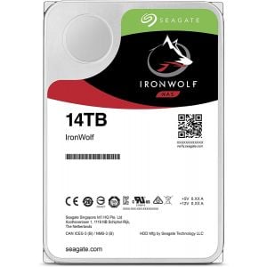 ST14000VN0008 Seagate IronWolf 14TB NAS 3.5-Inch SATA 6Gb/s 7200RPM 256MB Cache Hard Drive