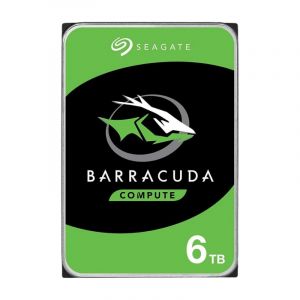 ST6000DM003 Seagate BarraCuda 6TB 7.2K RPM 6Gbps SATA 128MB Cache 3.5-Inch Hard Drive
