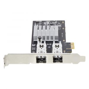 StarTech 2-Port GbE SFP Network Card PCIe 2.0 x1